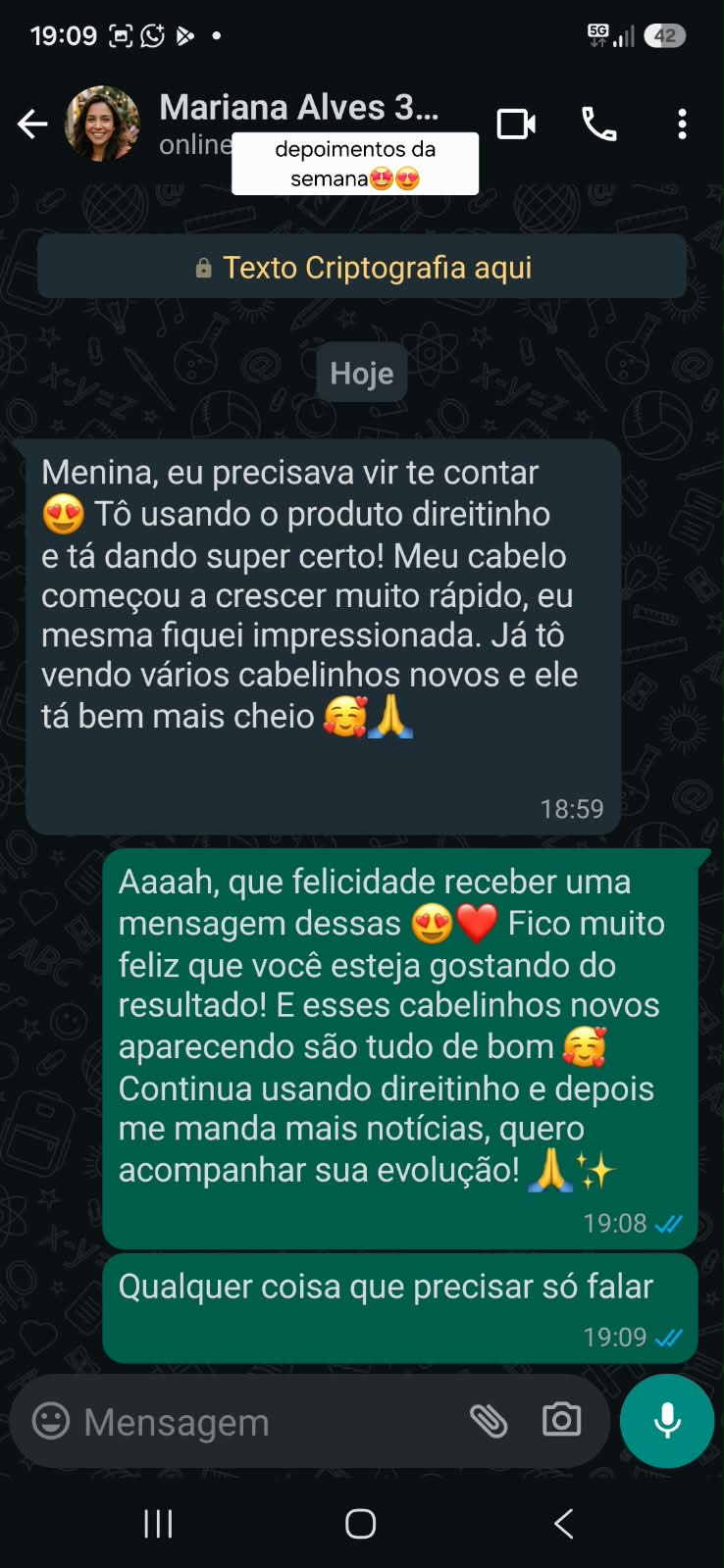 Depoimento de Mariana Alves
